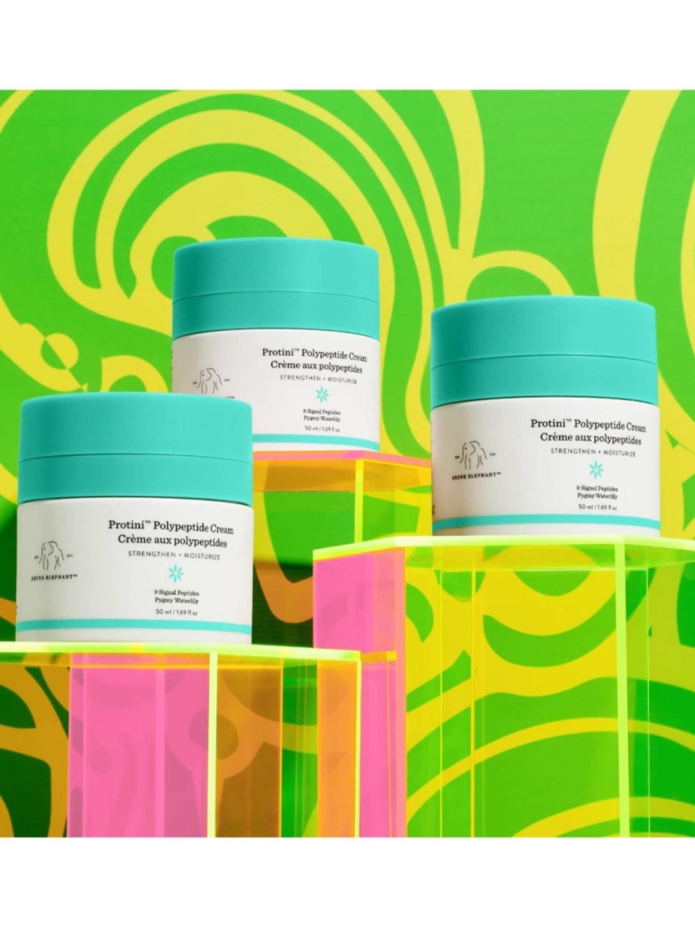 Drunk Elephant Lot of 3 0.5oz Protini Polypeptide Firming Moisturizer